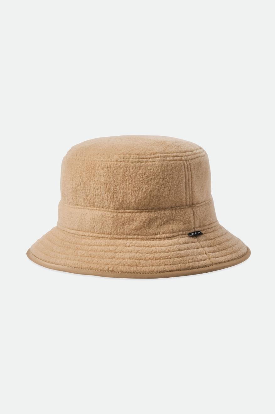 Brixton Blanket Fleece Packable Cappelli Uomo Beige | 835HIPBTM