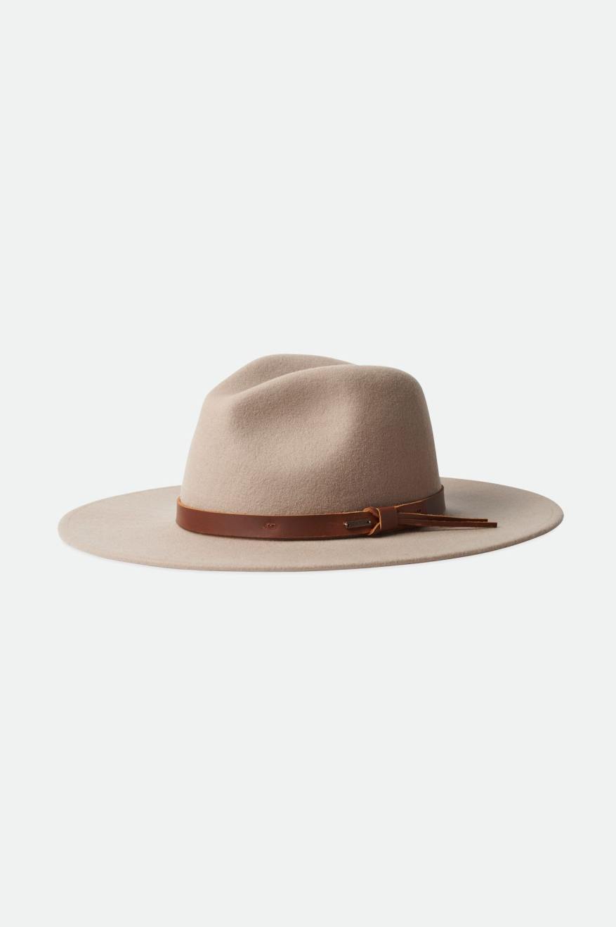 Brixton Field Proper Cappelli Uomo Bianche | 621DEVUTH