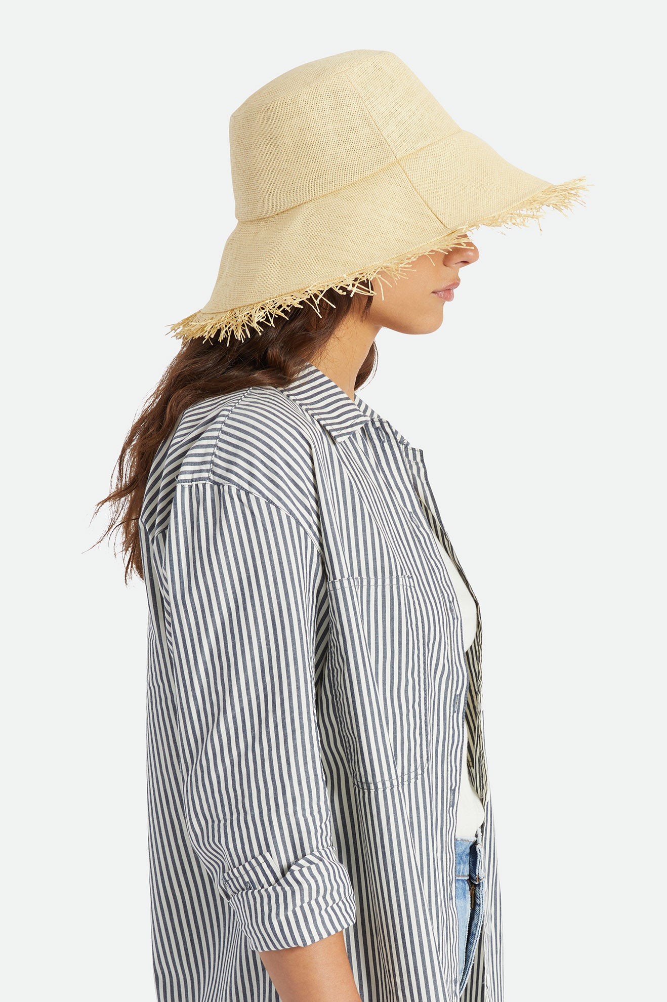 Brixton Alice Bucket Cappelli Di Paglia Donna Marroni | 613SLZUFB