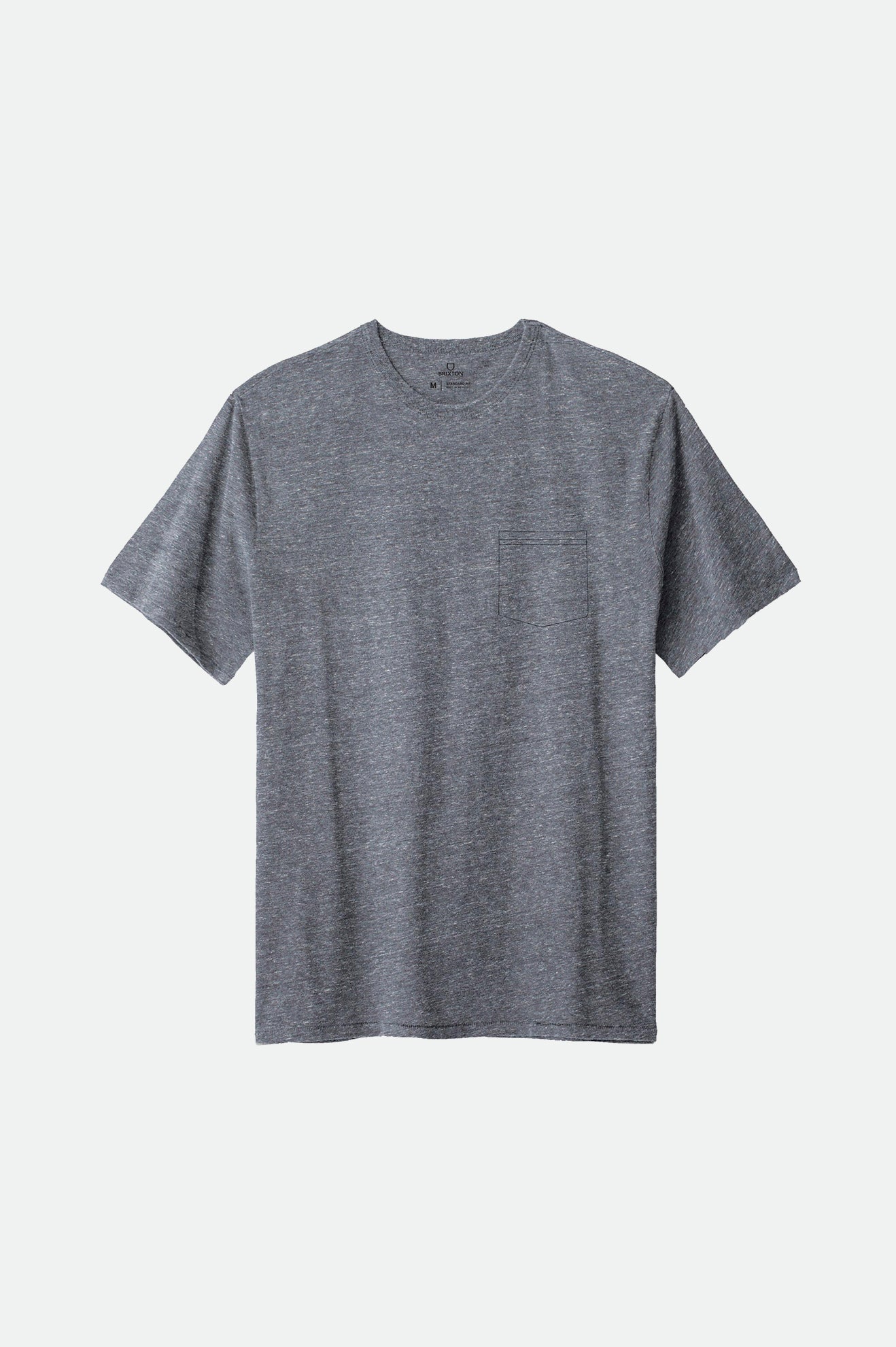 Brixton Basic S/S Pocket Top Uomo Grigie | 682QMKZTU