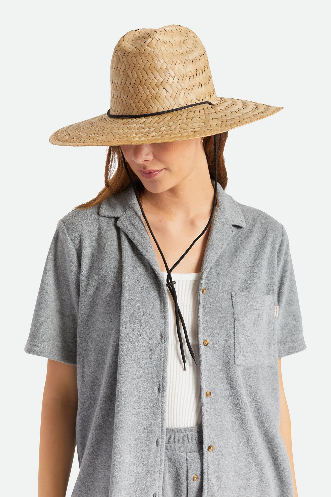 Brixton Bells II Sun Hat Fedora Donna Marroni | 805ASWNOF