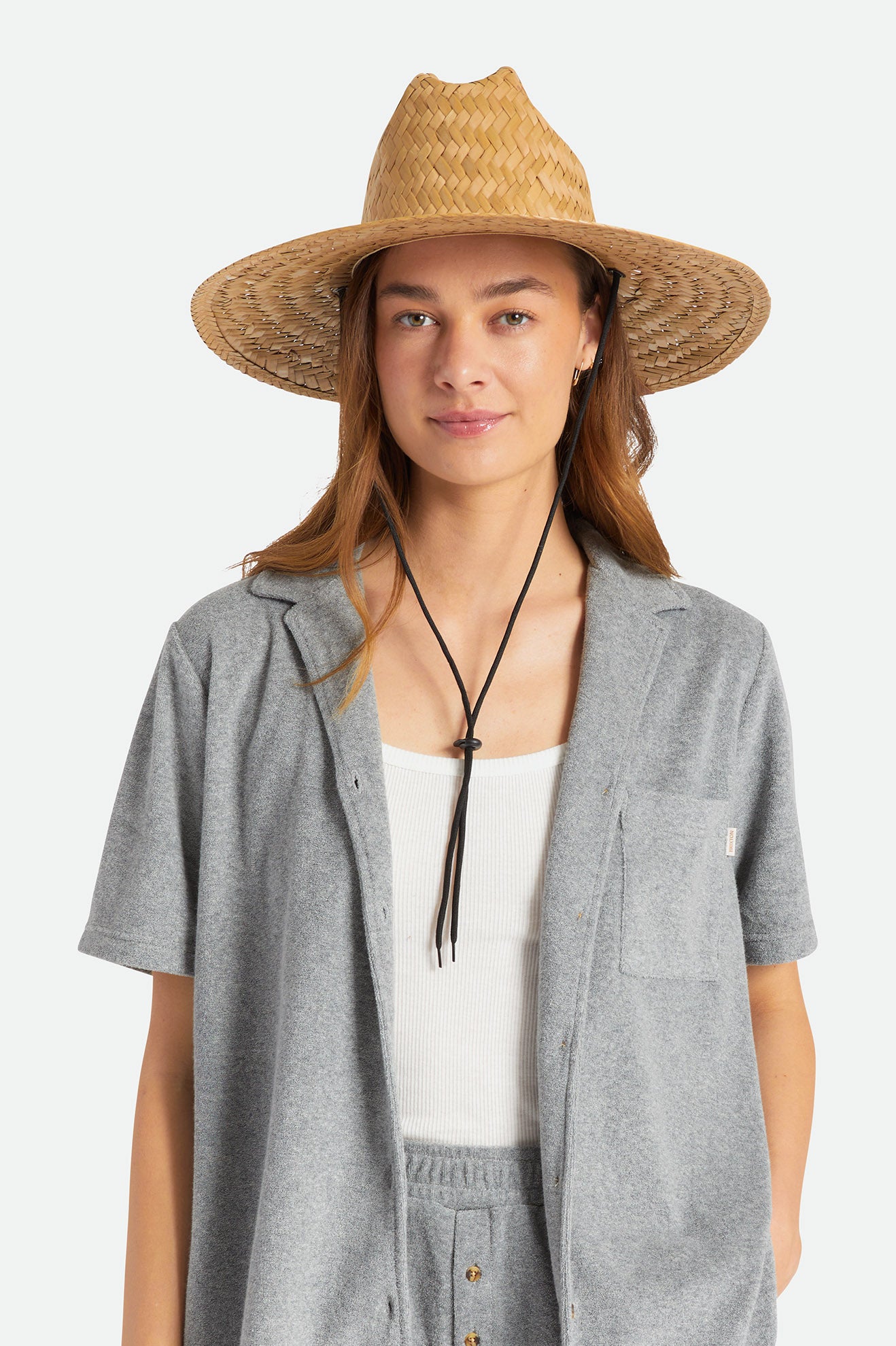 Brixton Bells II Sun Hat Fedora Donna Marroni | 805ASWNOF