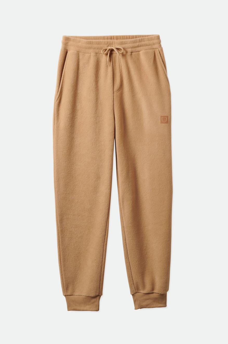 Brixton Blanket Fleece Jogger Pantaloni Uomo Beige | 791MRZNVS