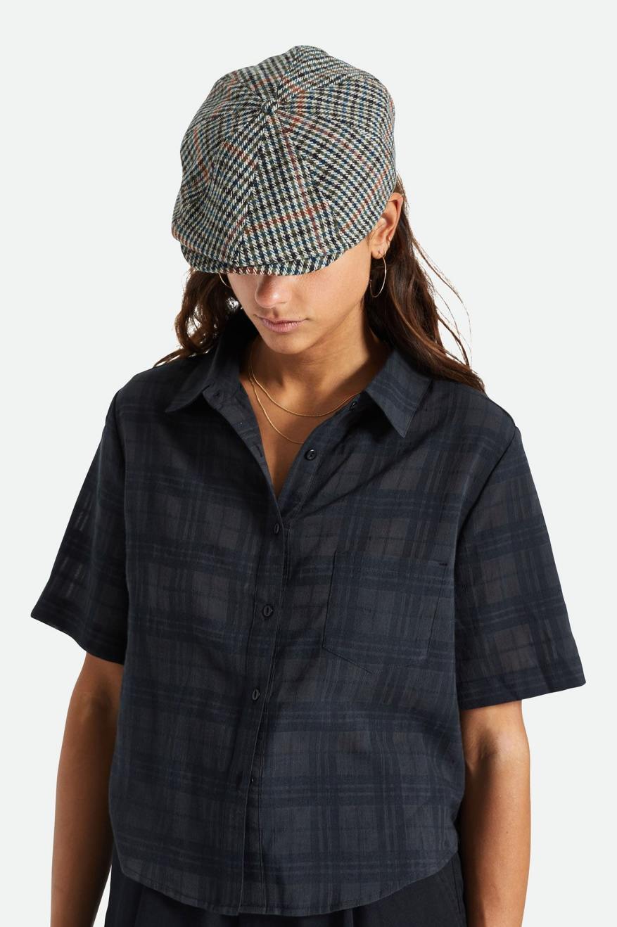 Brixton Brood Baggy Snap Cappelli Uomo Blu Marino | 134RQLVDF