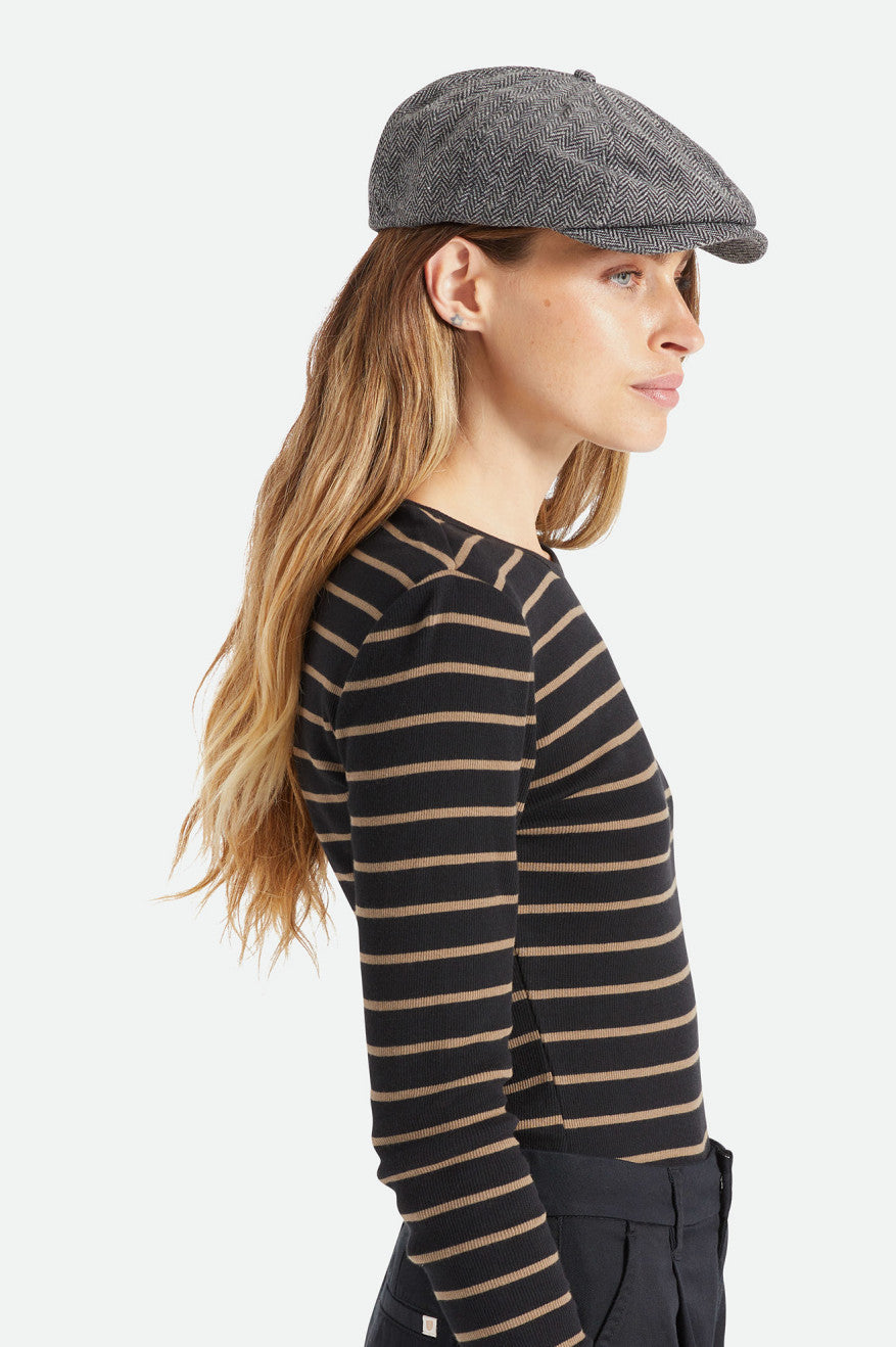 Brixton Brood Cappelli Donna Grigie Nere | 675NOKZDA