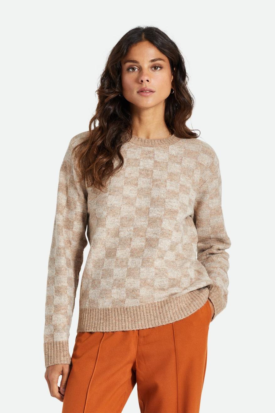 Brixton Carmen Maglioni Donna Bianche | 584OLGTIJ