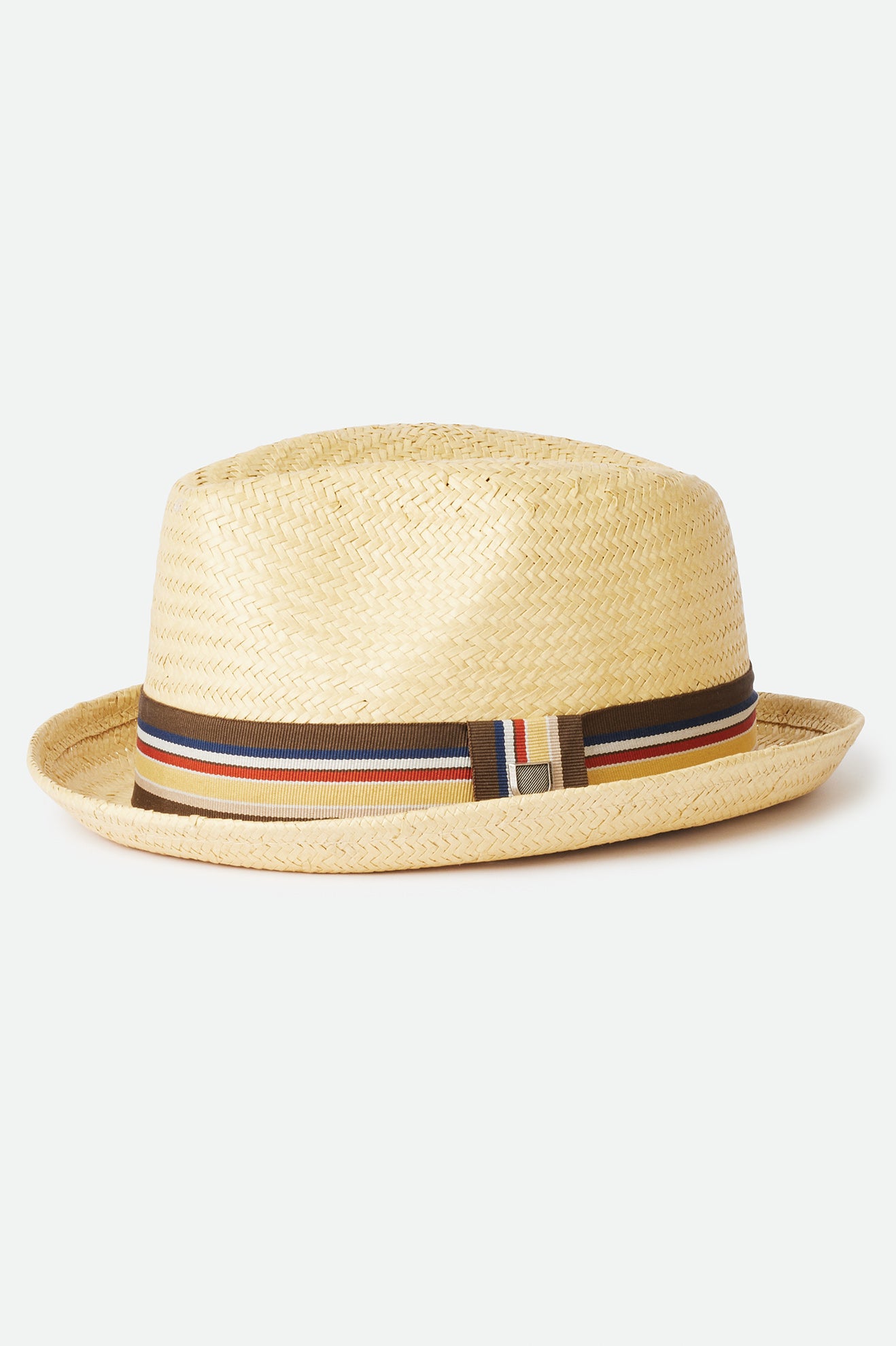 Brixton Castor Straw Fedora Fedora Donna Marroni | 201IDRAZB