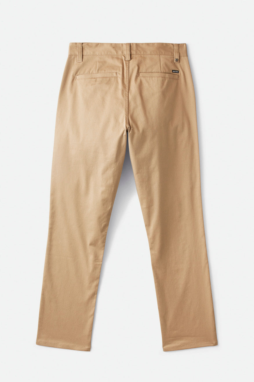 Brixton Choice Chino Pantaloni Uomo Khaki | 260TSVFRW