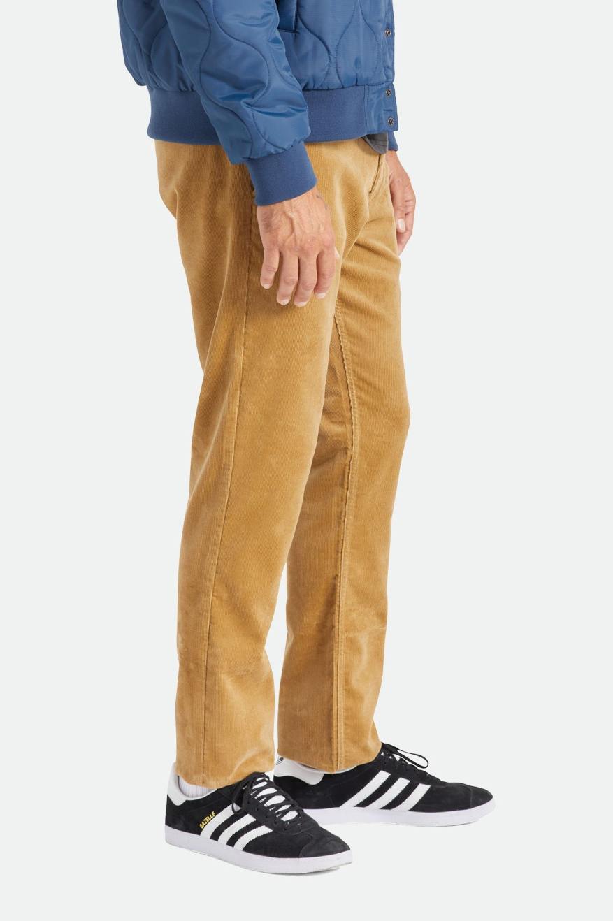 Brixton Choice Chino Regular Pantaloni Uomo Khaki | 267PKGEMH