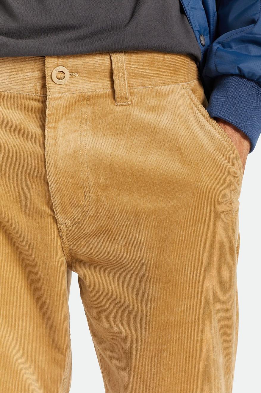 Brixton Choice Chino Regular Pantaloni Uomo Khaki | 267PKGEMH