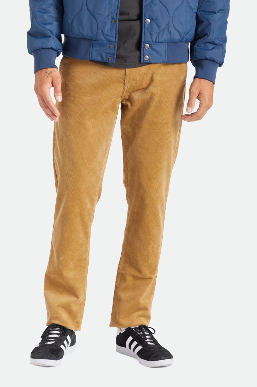 Brixton Choice Chino Regular Pantaloni Uomo Khaki | 267PKGEMH