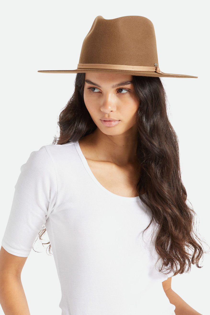 Brixton Cohen Cowboy Cappelli Uomo Beige | 532DNYOUH