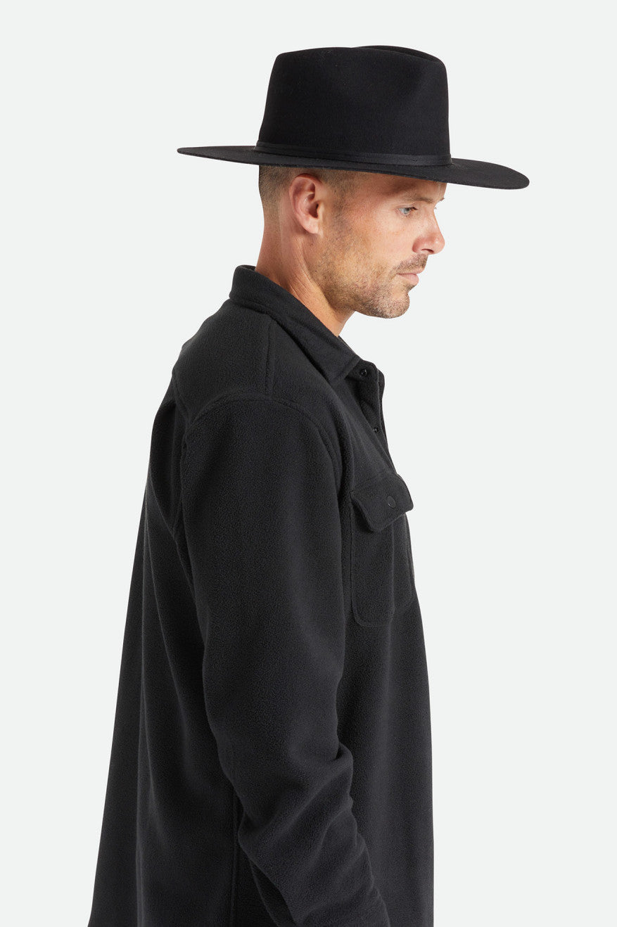 Brixton Cohen Cowboy Cappelli Uomo Nere | 480WJBDTY