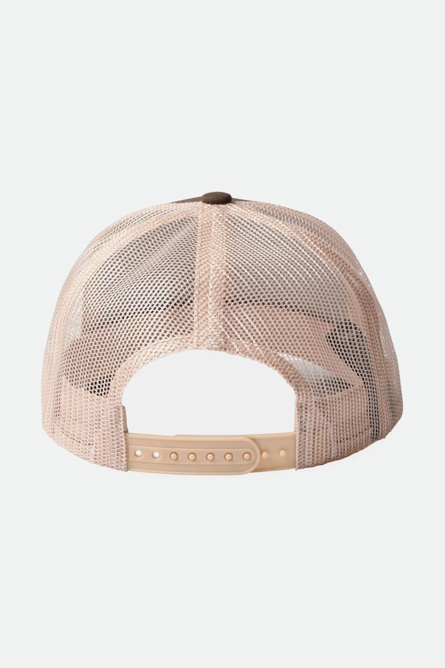 Brixton Crest NetPlus MP Mesh Cap Cappellini Uomo Marroni | 693DMZRBI