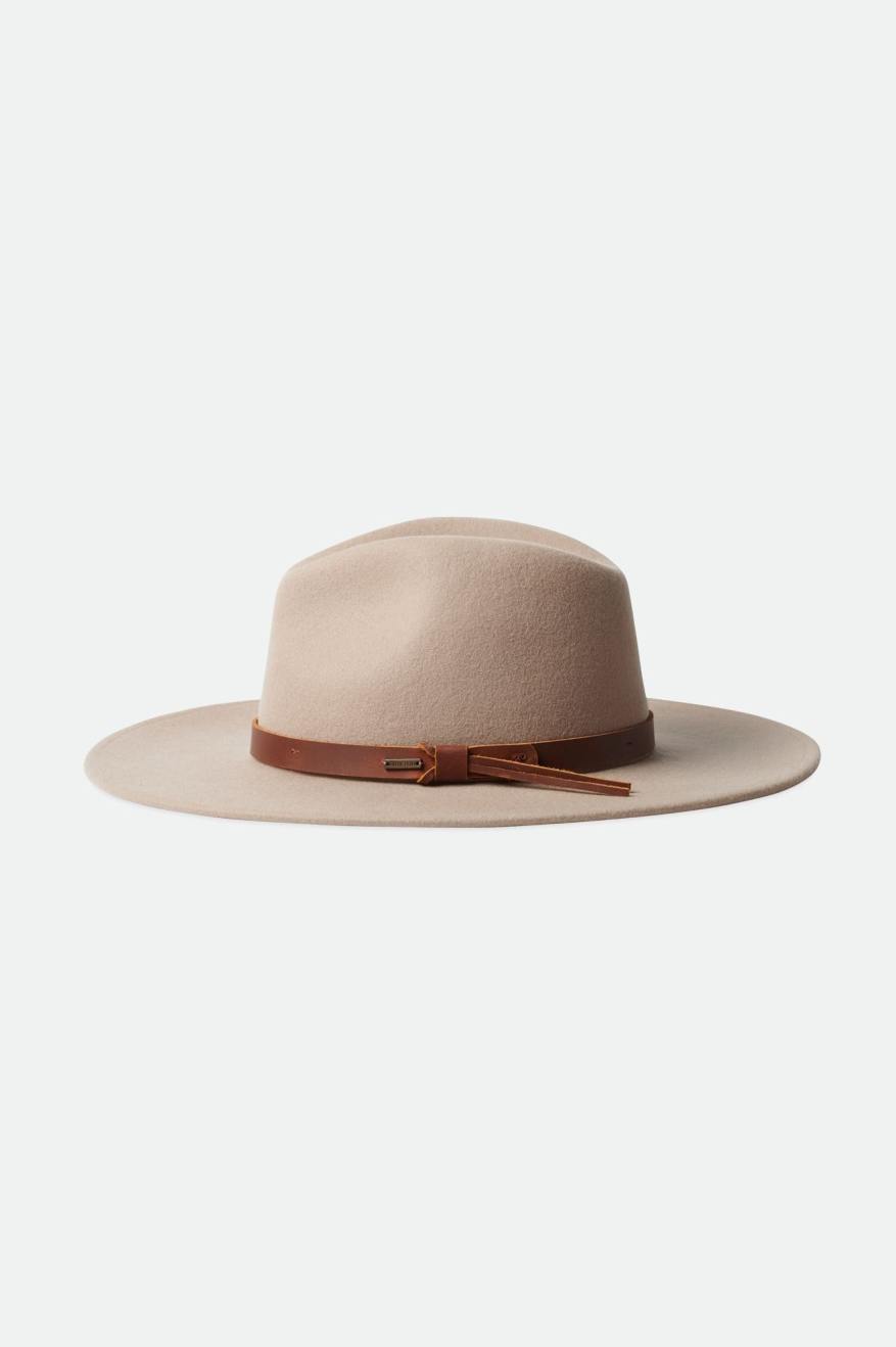 Brixton Field Proper Cappelli Uomo Bianche | 621DEVUTH