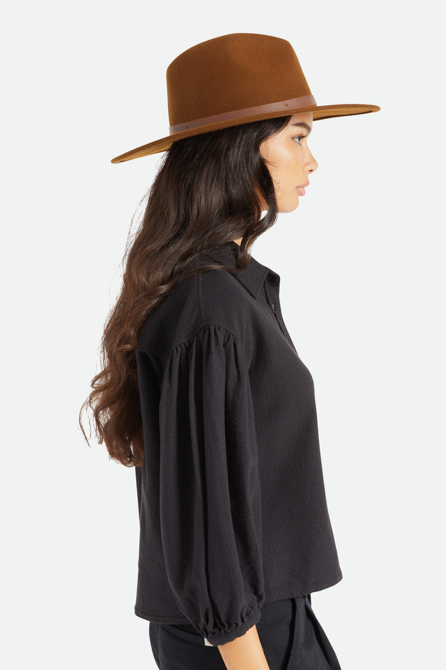 Brixton Field Proper Hat Cappelli Donna Caffè | 926LOKQBR