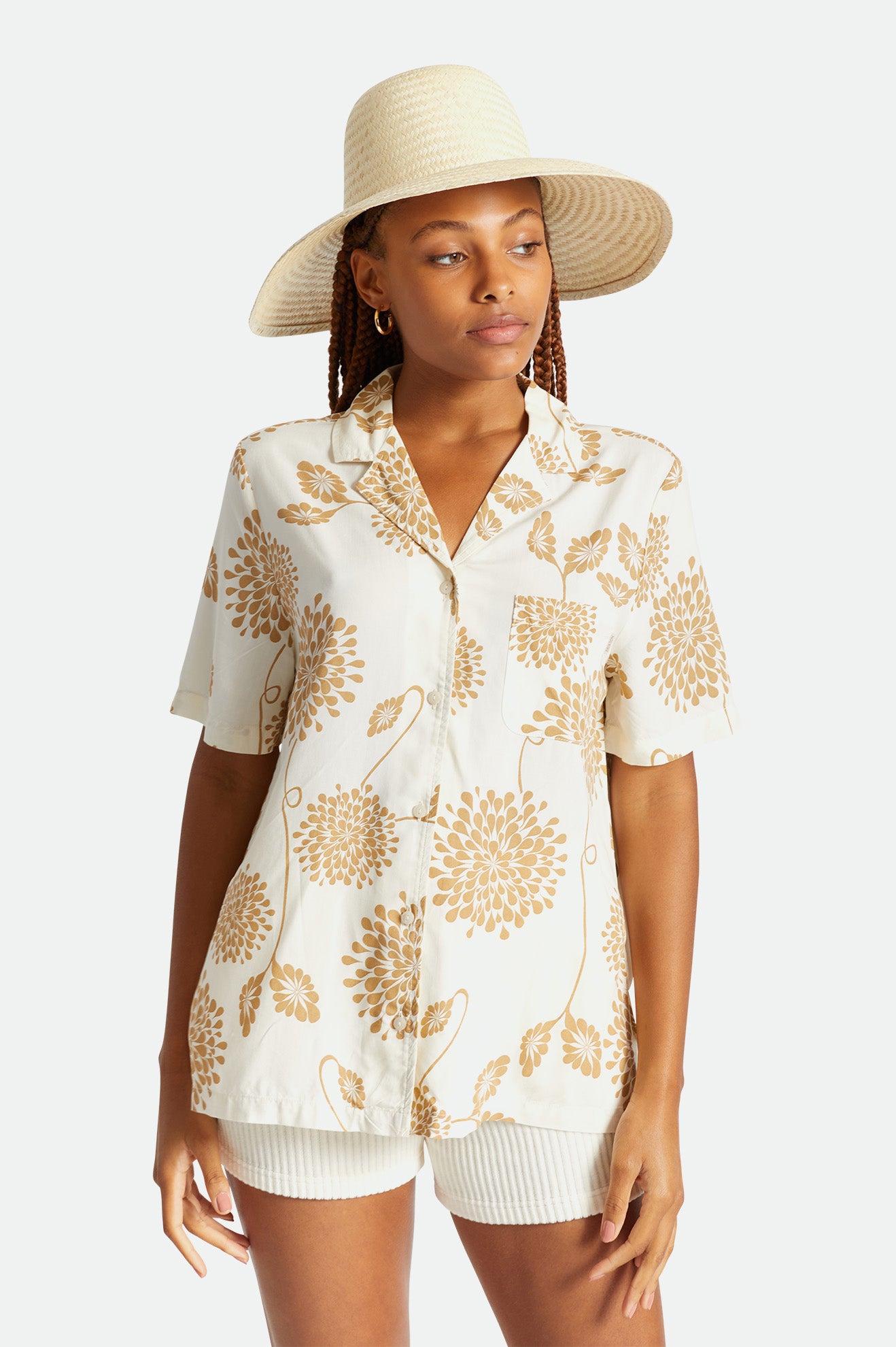 Brixton Janae Sun Hat Cappelli Donna Beige | 483HKNBRC