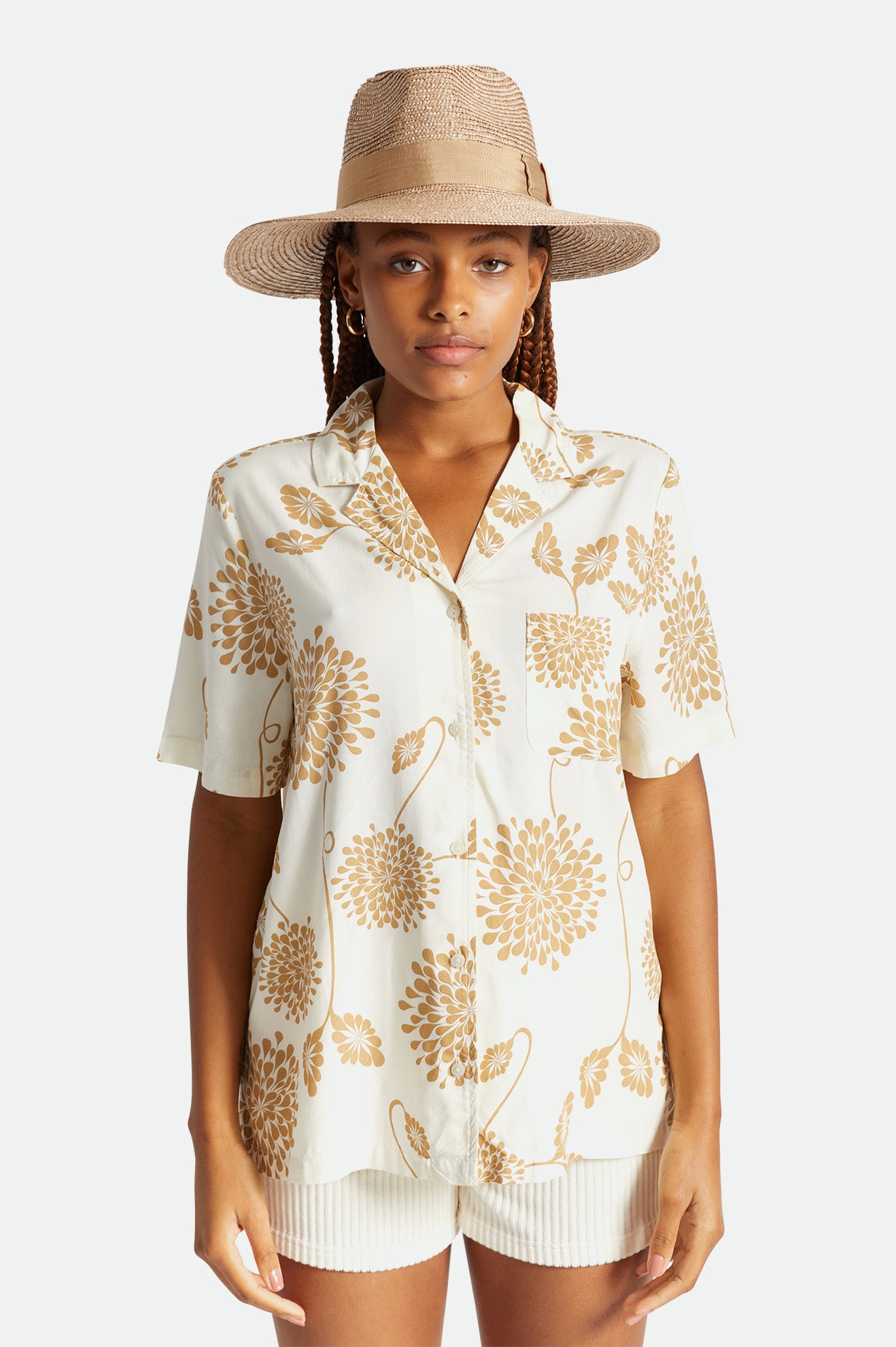 Brixton Janae Sun Hat Cappelli Donna Beige | 483HKNBRC