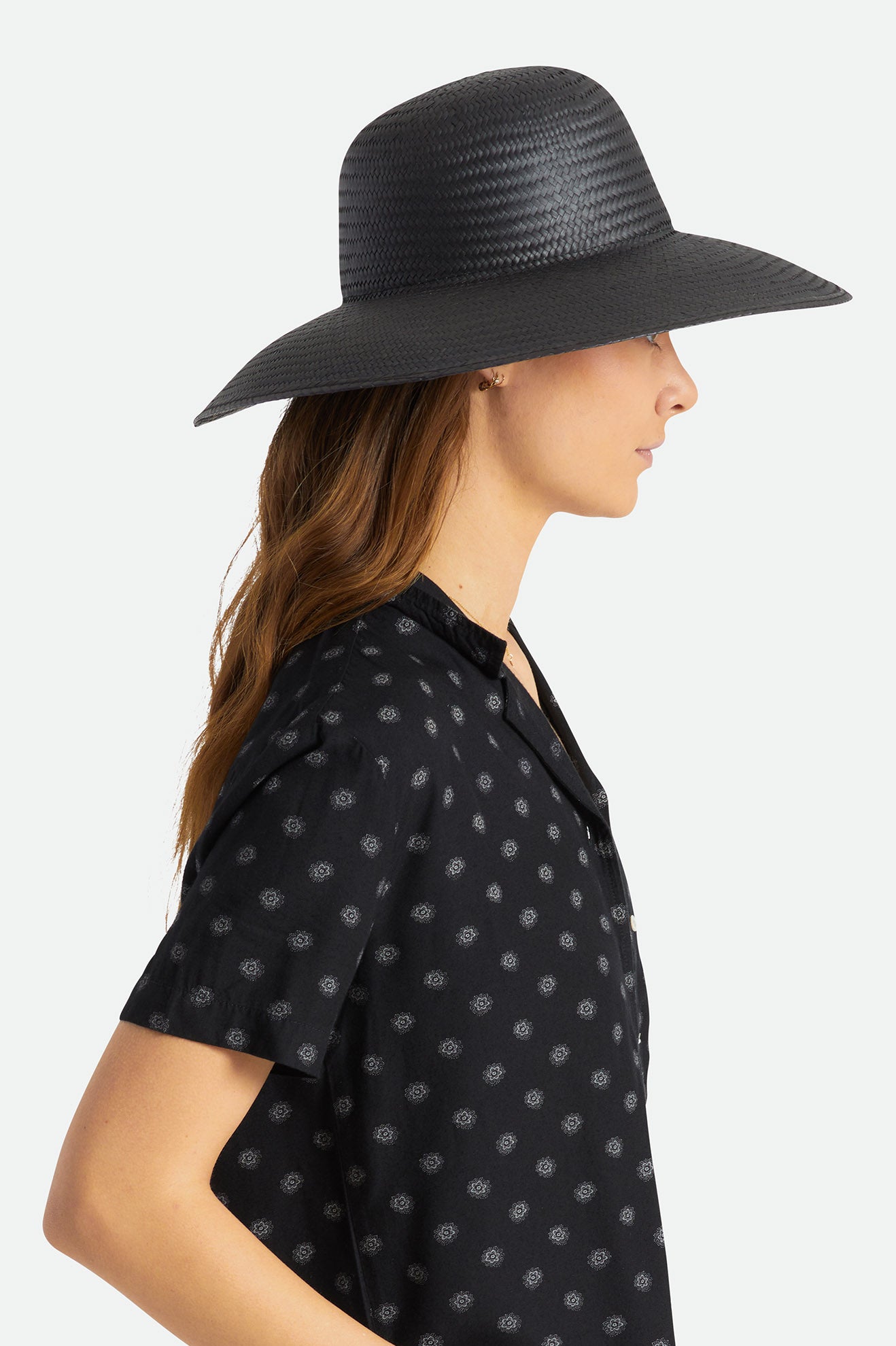 Brixton Janae Sun Hat Cappelli Donna Nere | 049KOFPXW