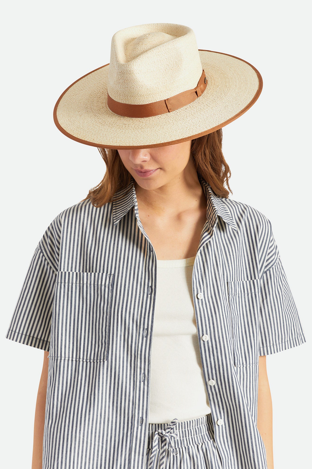 Brixton Jo Rancher Cappelli Di Paglia Donna Beige | 194IBGZSM