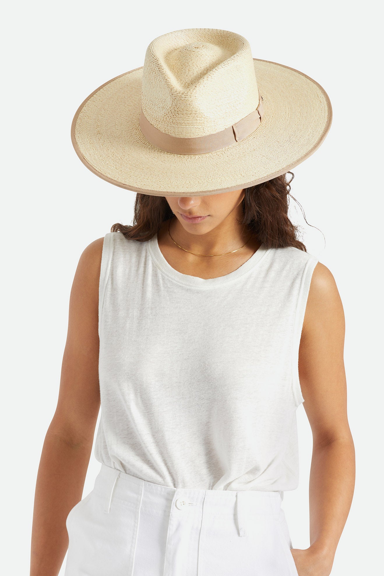 Brixton Jo Rancher Cappelli Di Paglia Donna Beige | 276RODLAB