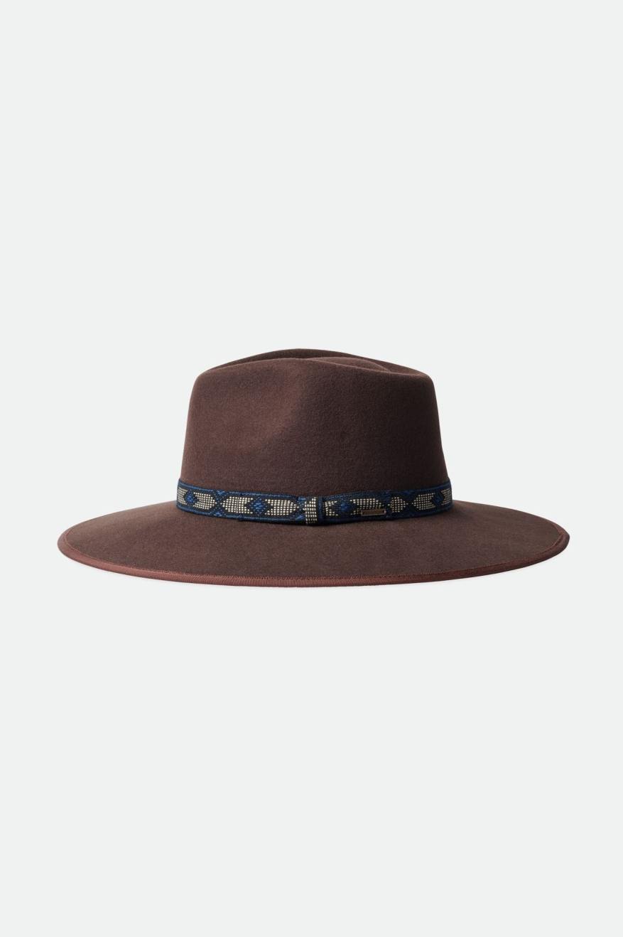 Brixton Jo Rancher Cappelli Uomo Marroni Profondo | 281LFSNJG