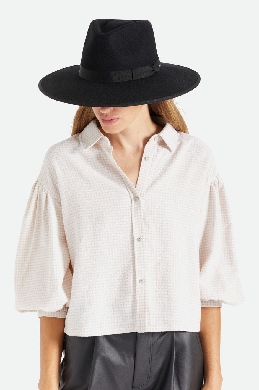 Brixton Jo Rancher Hat Cappelli Donna Nere | 305QNHPBG