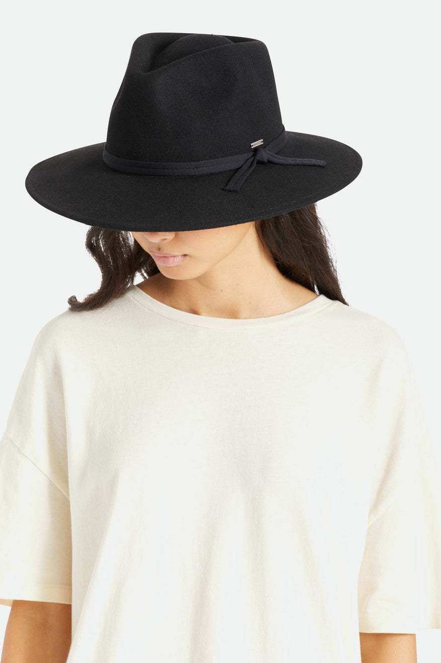 Brixton Joanna Felt Packable Hat Cappelli Donna Nere | 298WAVLJZ