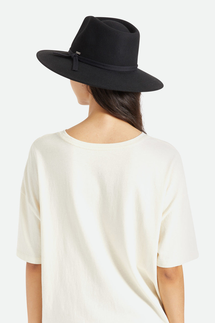 Brixton Joanna Felt Packable Hat Cappelli Donna Nere | 298WAVLJZ