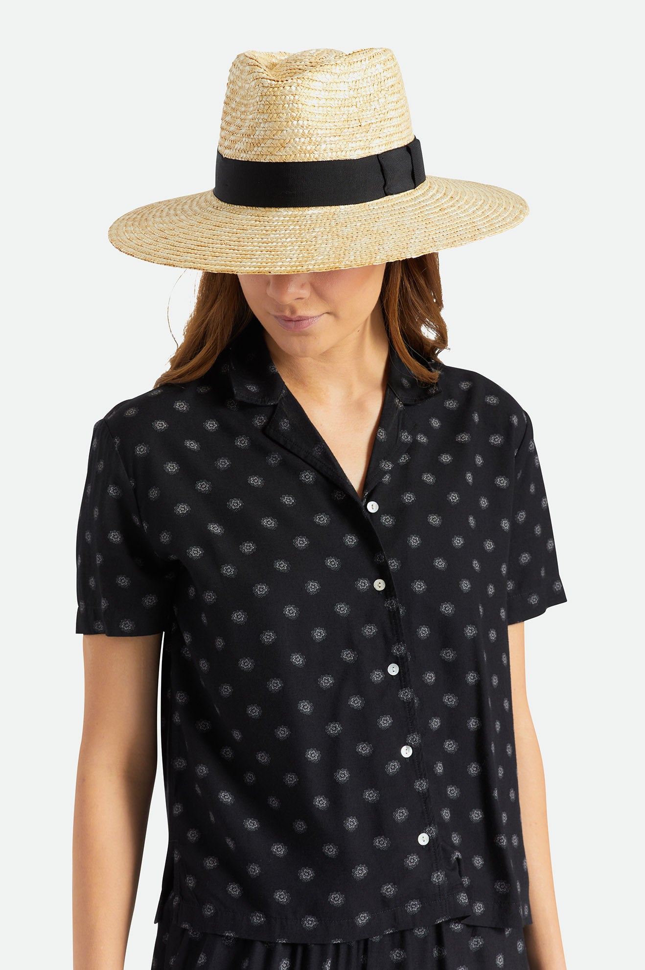 Brixton Joanna Hat Fedora Donna Arancioni | 143GRECPL