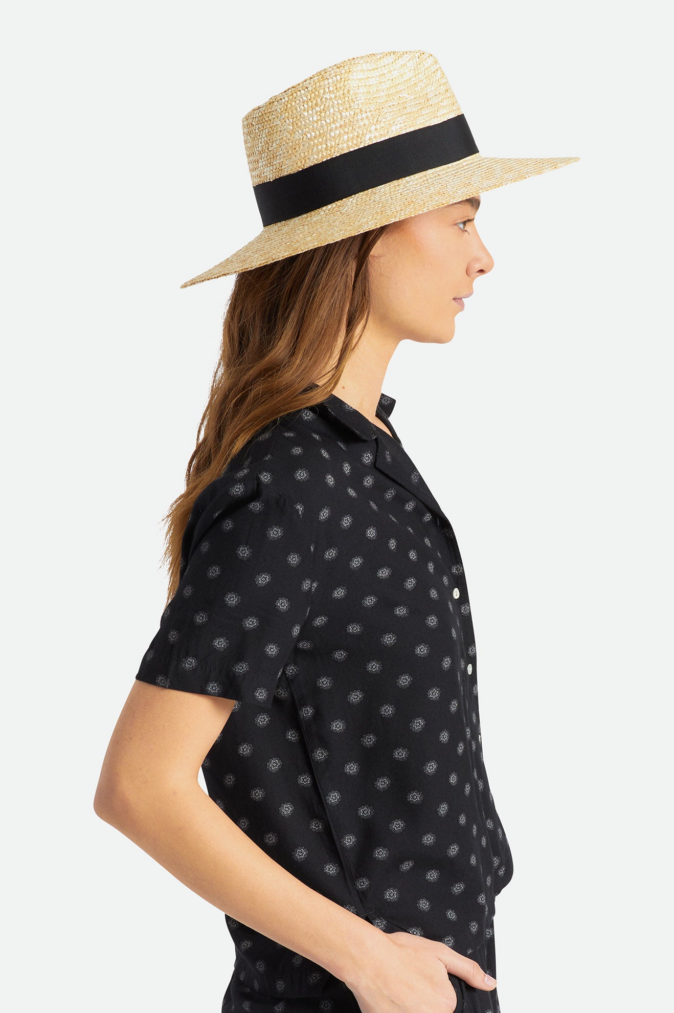 Brixton Joanna Hat Fedora Donna Arancioni | 143GRECPL