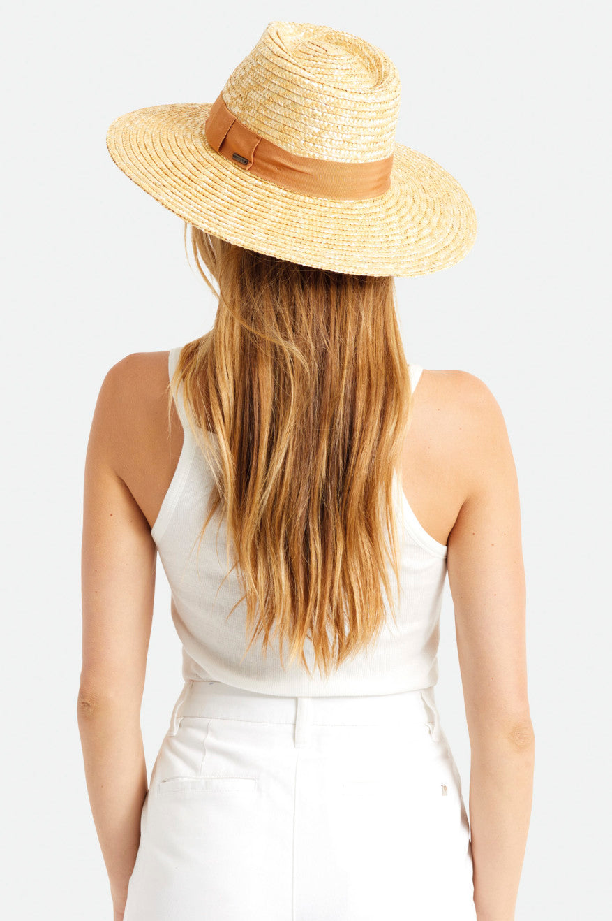 Brixton Joanna Hat Fedora Donna Arancioni | 916XJLOPZ