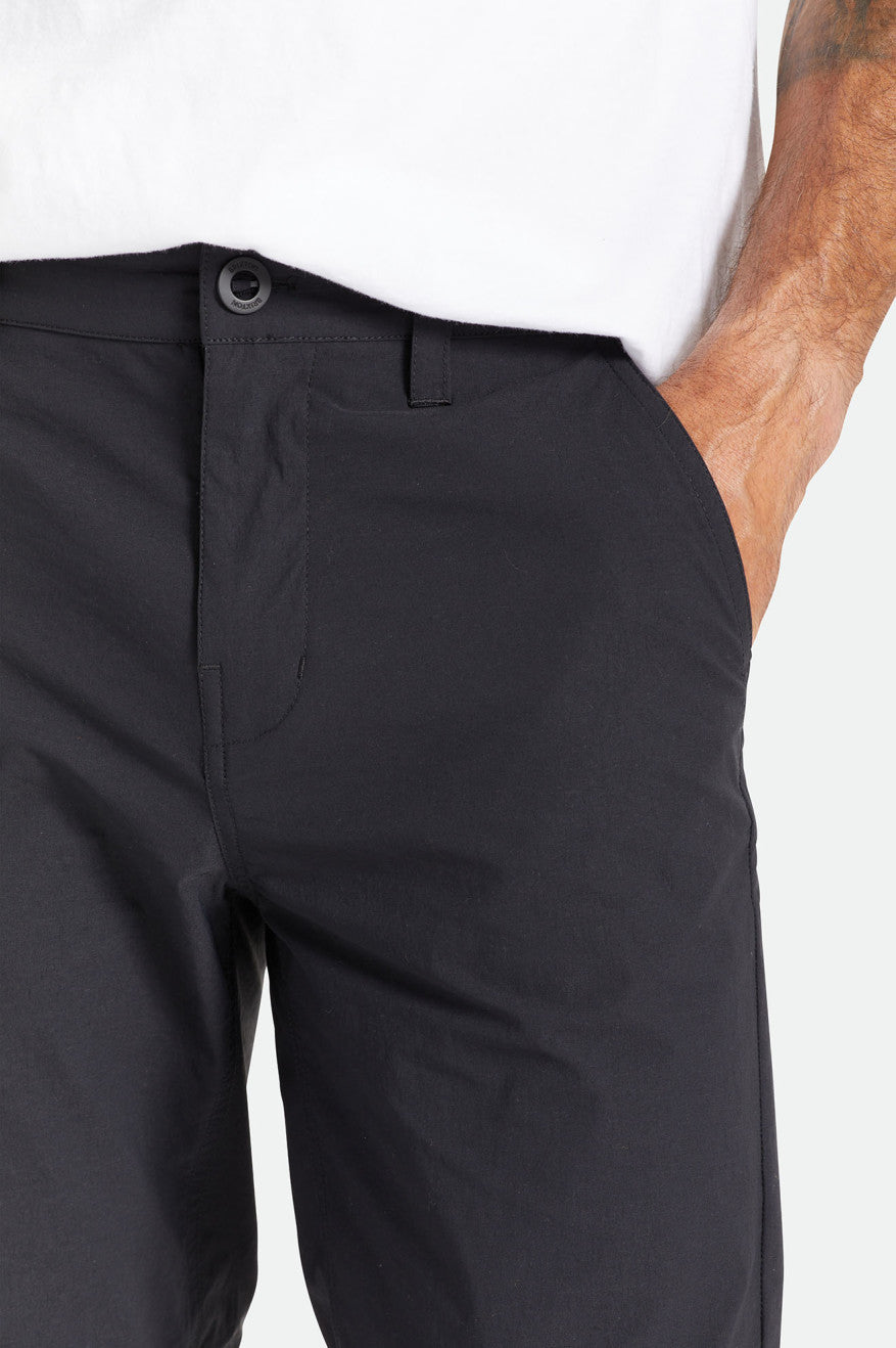 Brixton Knox Utility Slim Pantaloni Uomo Nere | 876DKUSPV