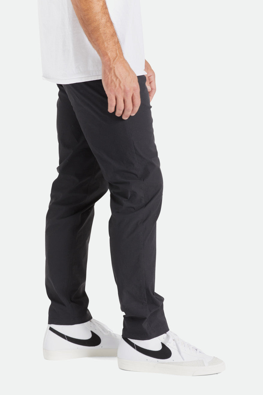 Brixton Knox Utility Slim Pantaloni Uomo Nere | 876DKUSPV