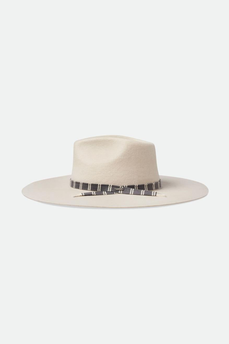 Brixton Leigh Felt Fedora Fedora Donna Bianche | 917JUHMPT