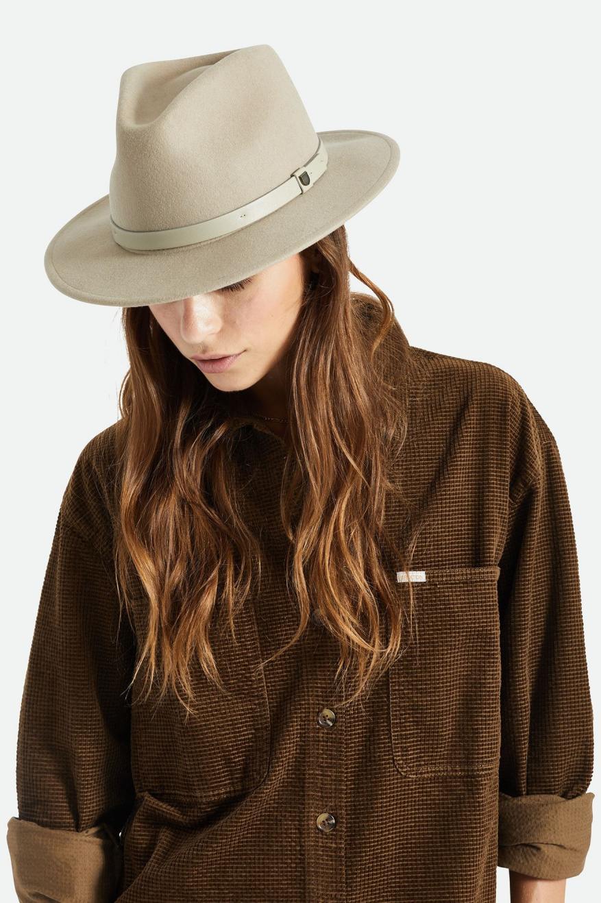 Brixton Messer Fedora Fedora Donna Verdi Chiaro | 230LGSTPM