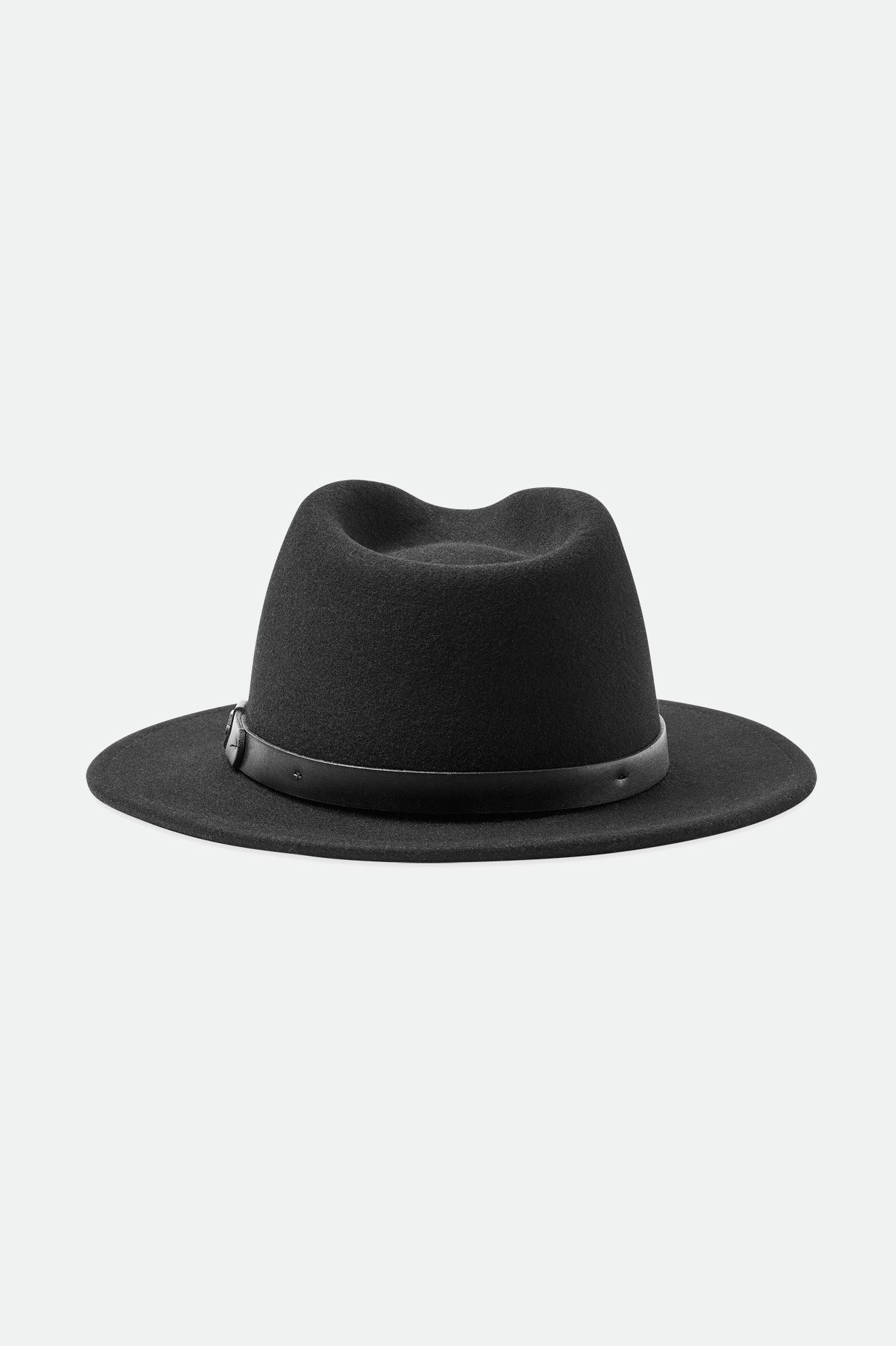 Brixton Messer Fedora Uomo Nere | 201ZAKWUR