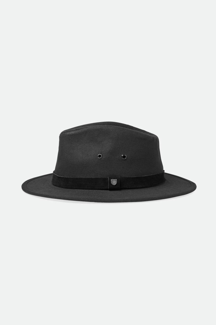 Brixton Messer Utility Adventure Fedora Uomo Nere | 316JKGOMD