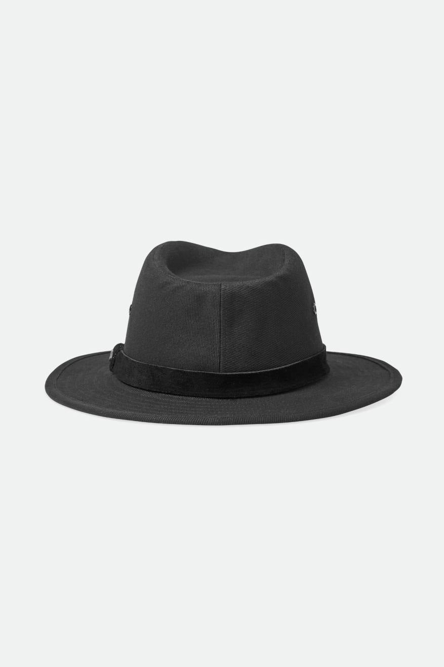 Brixton Messer Utility Adventure Fedora Fedora Donna Nere | 972HDLYNV