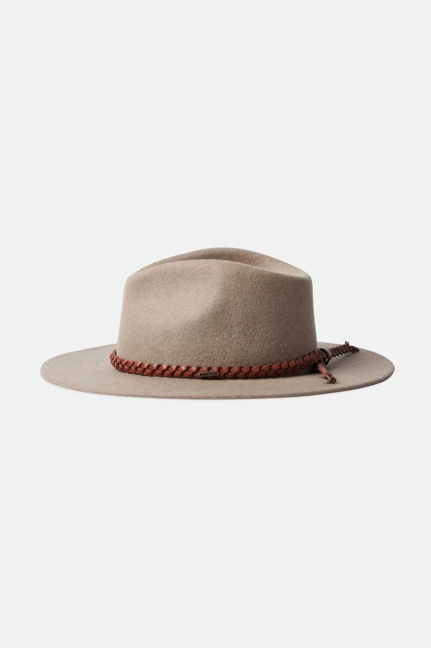 Brixton Messer Western Fedora Fedora Donna Beige | 538IDBFNE