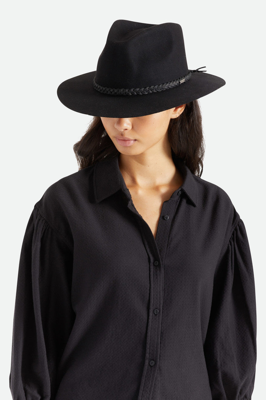 Brixton Messer Western Fedora Fedora Donna Nere | 681PIACXG