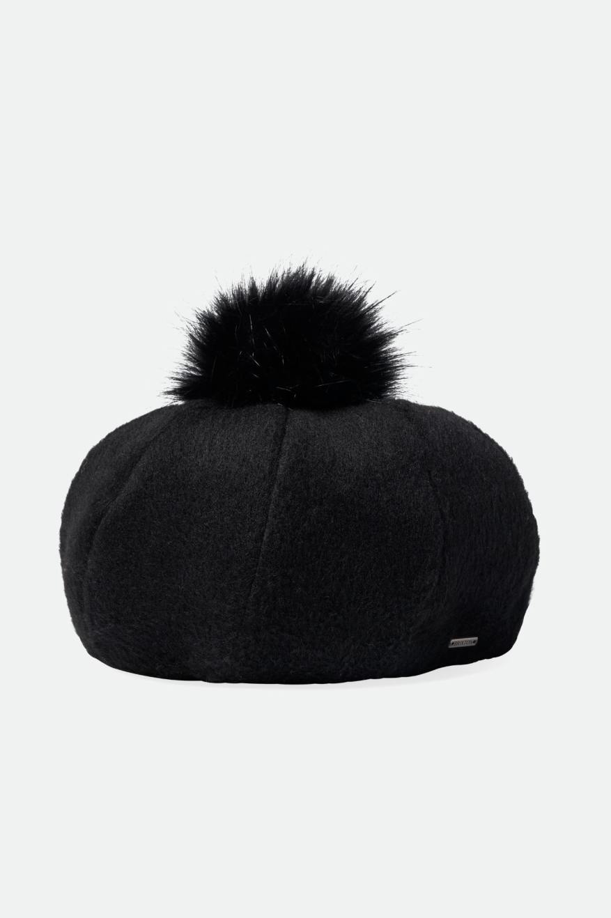 Brixton Natalie Oversized Pom Beret Cappelli Donna Nere | 683ONLZYS