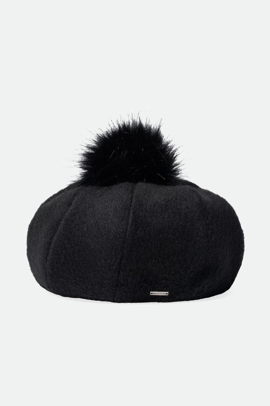 Brixton Natalie Oversized Pom Beret Cappelli Donna Nere | 683ONLZYS