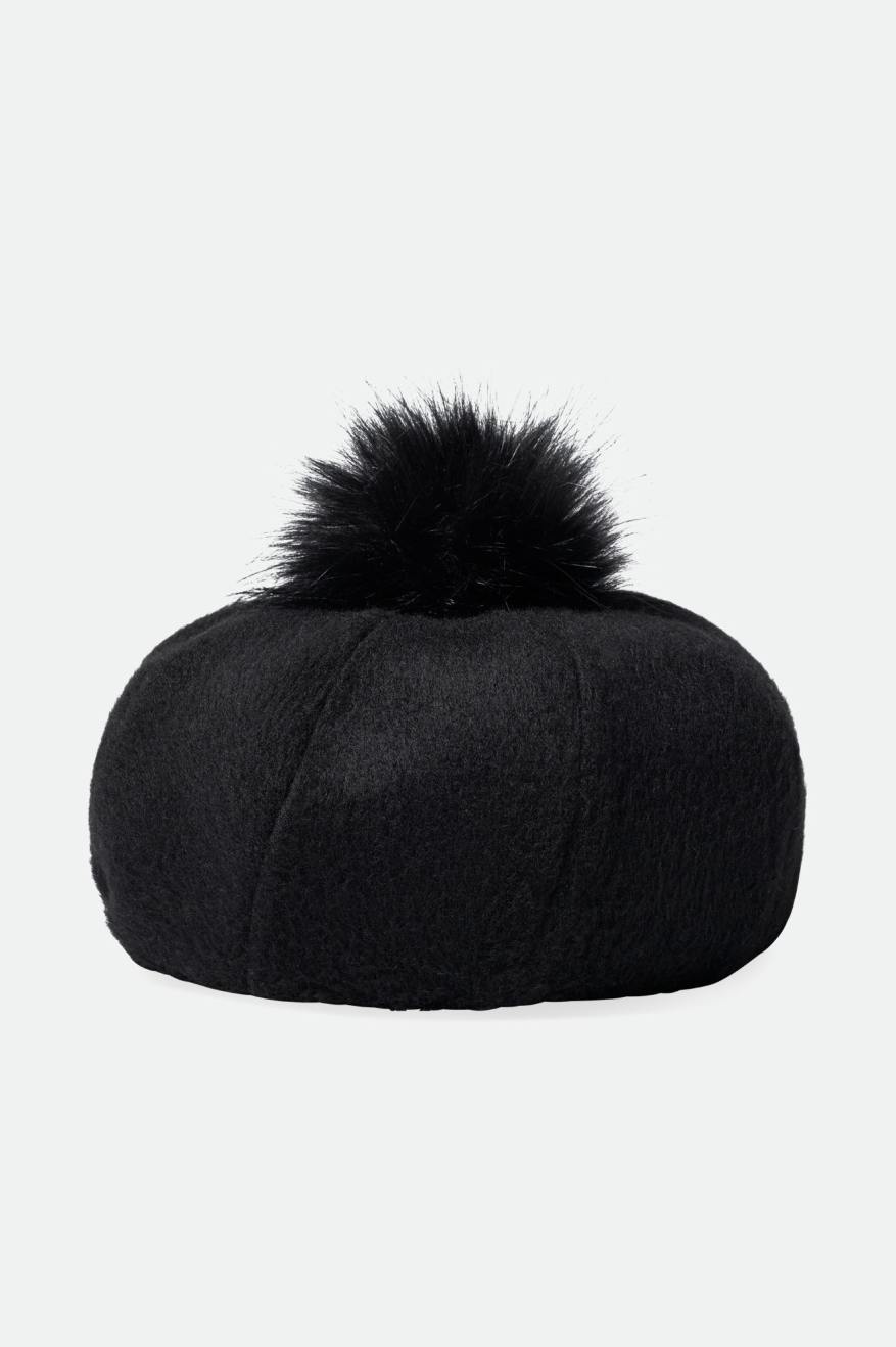 Brixton Natalie Oversized Pom Beret Cappelli Donna Nere | 683ONLZYS