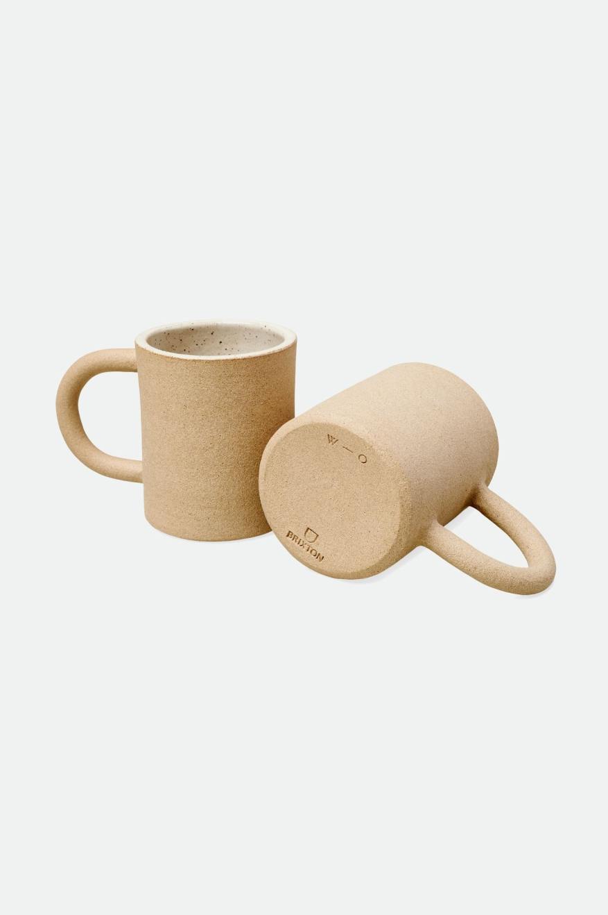 Brixton O-M Hand Crafted Ceramica Mug Accessori Beige | 021KGBQLX