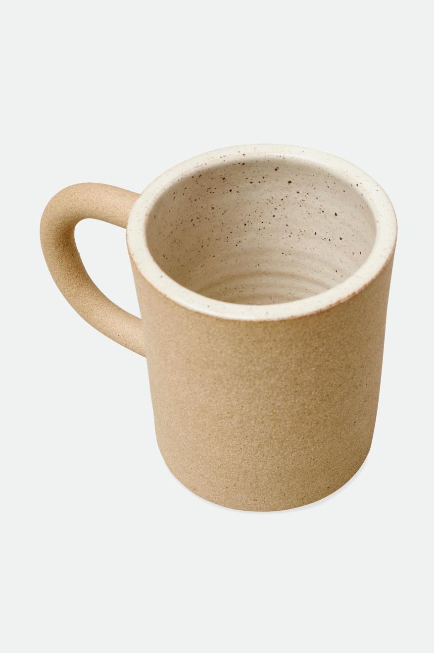 Brixton O-M Hand Crafted Ceramica Mug Accessori Beige | 021KGBQLX