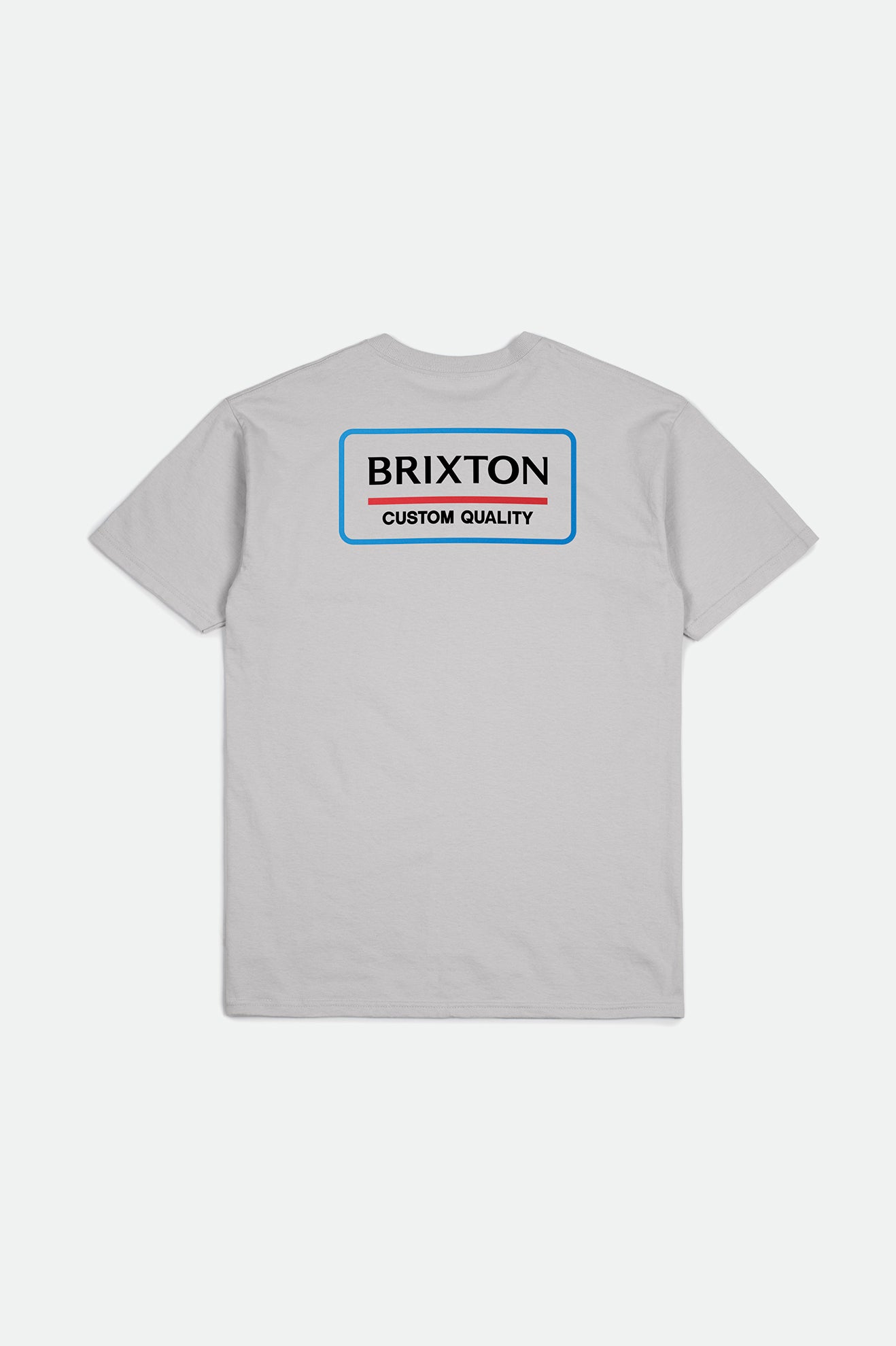 Brixton Palmer Proper S/S Standard Top Uomo Argento | 478JIHWXM