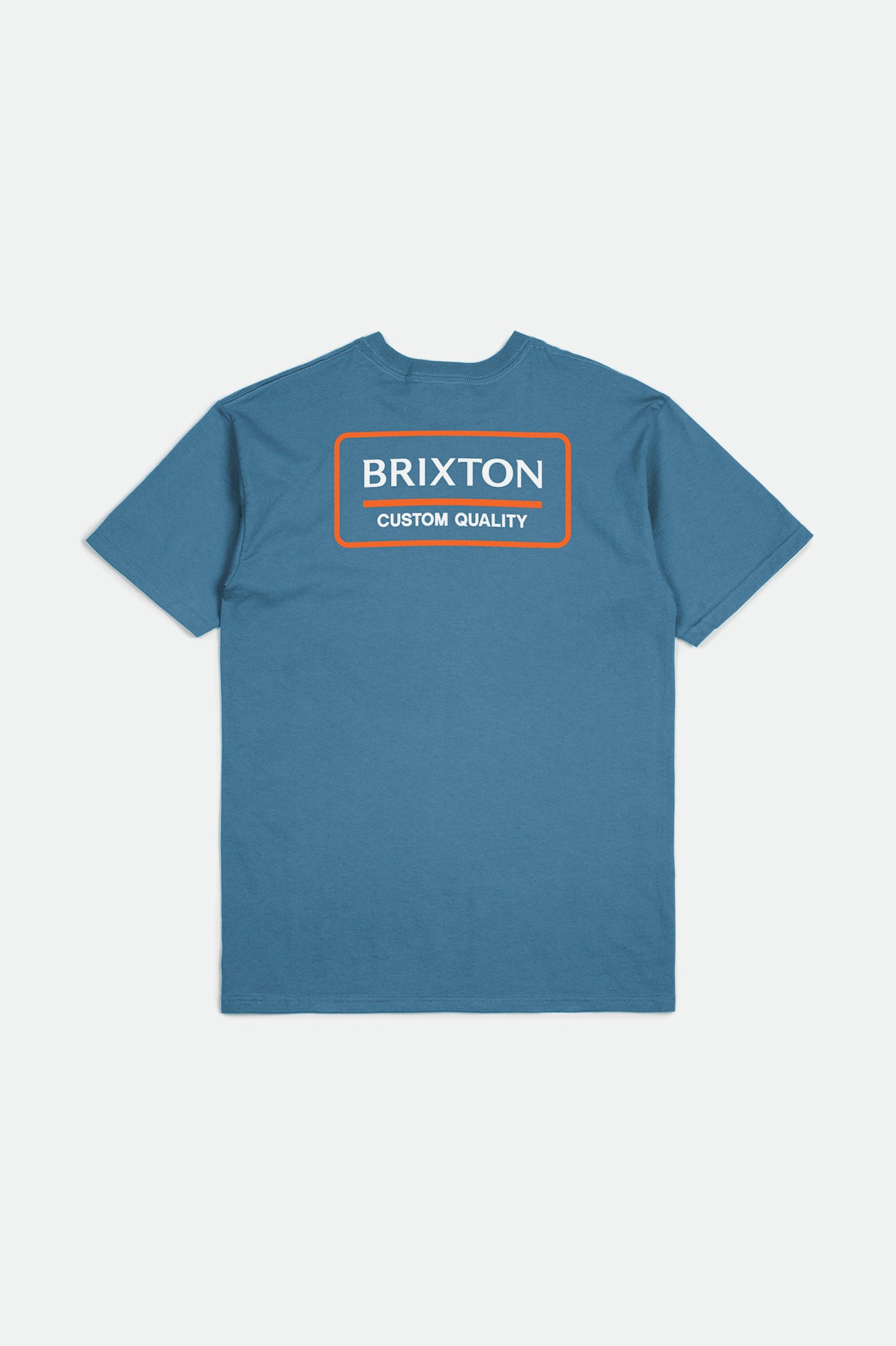 Brixton Palmer Proper S/S Standard Top Uomo Blu | 492HVKCAW