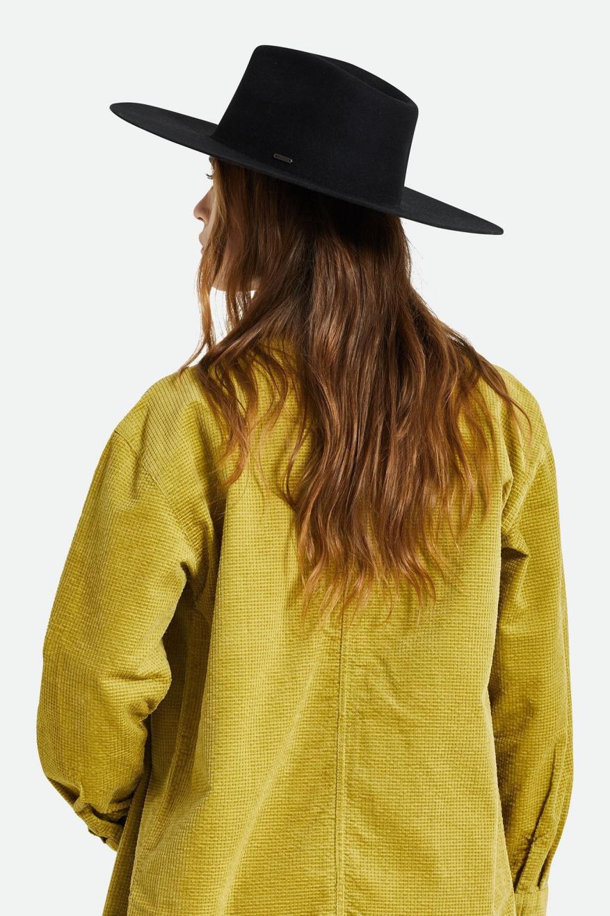 Brixton Primrose Felt Fedora Fedora Donna Nere | 517TZQIVM