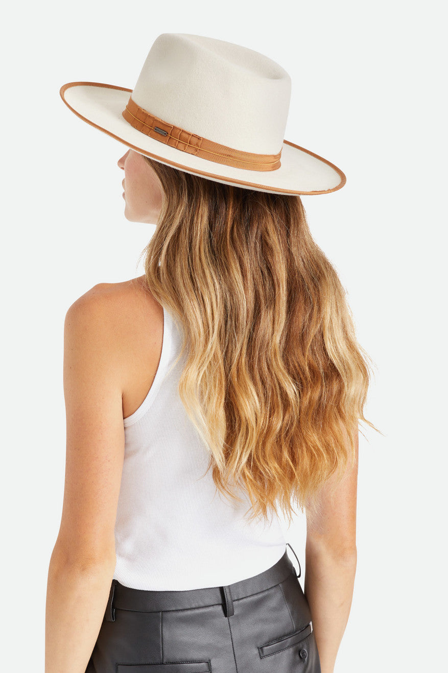 Brixton Reno Fedora Fedora Donna Bianche | 570MUGDXC